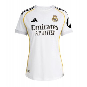 Fotbalové Dres Real Madrid Dámské Domácí Oblečení 2025-26 Krátký Rukáv